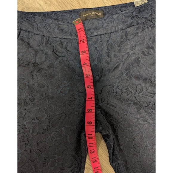Banana Republic Women's Lace Pants Fit Tailored 2 Packets Slim Ankle Crropped - Picture 7 of 8